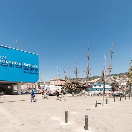 Bluehouse Acquario 3 Minuti A Piedi * Genoa